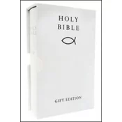 HOLY BIBLE: King James Version (KJV) White Pocket Gift Edition
