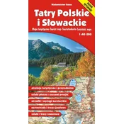 GAUSS Poljske in slovaške Tatre 1:40.000. Turistični zemljevid. Izdaja 2024/2025. Gauss