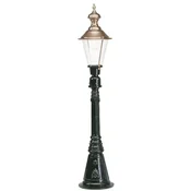 Casa Padrino Art Nouveau garden floor lamp green/copper A� 20 x H. 100 cm - Garden lantern - Garden lamp - Nostalgic garden lighting - Nostalgic garden lights