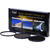 Kenko Smart Filter 3-Kit Protect/CPL/ND8 72mm Filter za objektiv