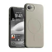 Mercury MERCURY POLSILIKONSKI OVITEK MAGSAFE ZA IPHONE 16E Z VIJAČNO ZAŠČITO