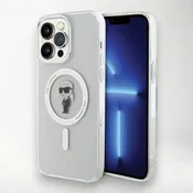 Karl Lagerfeld Karl Lagerfeld IML Ikonik MagSafe - Ohišje za iPhone 15 Pro (prozorno)