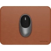Satechi podloga za miško Vegan-Leather Premium Mouse Pad - rjava