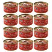 Fish4Dogs FISH4CATS Tunin file s kozicami - mokra hrana za mačke - 12 x 70 g