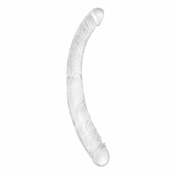 Inny Dvojni lezbični dildo Transparent - SAC 19006YL