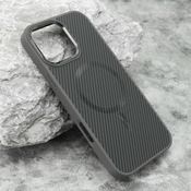 Futrola CARBON MagSafe za iPhone 16 Pro Max (6.9) siva