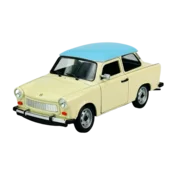 shumee WELLY TRABANT 601 BEŽ Z MODRO STREHO 1:24 24037