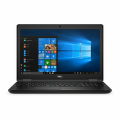 Dell Latitude 5590; Core i5 8350U 1.7GHz/16GB RAM/256GB SSD PCIe/batteryCARE+;WiFi/BT/webcam/15.6 FHD (1920x1080)/backlit kb/num/Win 11 Pro 64-bit