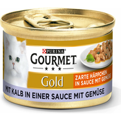 Gold nežni koščki - teletina in zelenjava