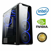 Računalo INSTAR Gamer Prime, Intel Core i7 12700F up to 4.9GHz, 16GB DDR4, 1TB NVMe SSD, NVIDIA GeForce RTX3050 8GB, no ODD, 5 god jamstvo