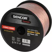 Sencor kabel za zvučnik SAV 2075-100m 2x0,75mm2