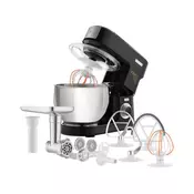 Sencor - Kuhinjski robot s posudom od nehrdajuceg celika 1000W/230V crna