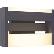 Lutec Zunanja stenska LED-svetilka Conroy 2-plam. antracit 15,5 x 22,5 x 9,7 cm
