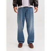 Jack & Jones Jeans hlače Eddie 12290185 Modra Baggy Fit