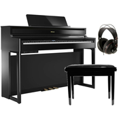 Roland HP 704 Polished Ebony SET