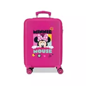 Joummabags Majhen kovček Minnie Mouse Geometric Cabin Case Pink, 55x38x20cm, 34L, 4021145 (majhen)