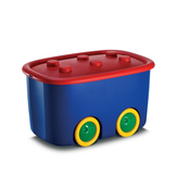 Škatla za shranjevanje igrač Keter, Funny box, modra   rdeča, 46 l