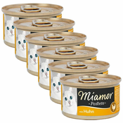 Miamor Pastete pašteta s piščancem 6 x 85 g