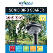 Weitech elektronski odganjalec ptic Sonic