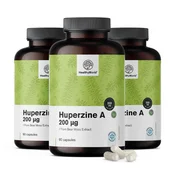 3x Huperzin A 200 µg, skupaj 270 kapsul