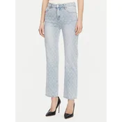 Gaudi Jeans hlače 511BD26008 Modra Straight Fit