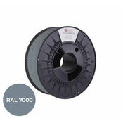 C-Tech PREMIUM LINE Filament za tiskanje, PLA, veveričja siva, RAL7000, 1,75mm, 1kg
