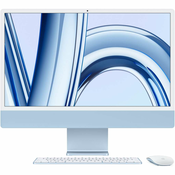Apple 24-inch iMac with Retina 4.5K display: Apple M3 chip with 8-core CPU and 8-core GPU (8GB/256GB SSD) - Blue *NEW*