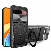 Techsuit - CamGuard Pro zaščitna maska za Google Pixel 9 / 9 Pro - črna