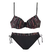 BUFFALO Bikini zgornji del, črna