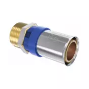Mexen PEX-P stiskalna spojka, stisnjena PEX redukcija 16 x 1/2 GZ - W97123-1612M-00