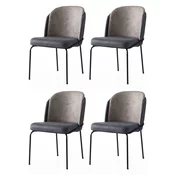 HANAH HOME Set 4 stolice Dore 168 V4