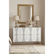 Hanah Home komoda Slim 120, 120 cm, bela