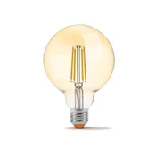 E27 LED zatemnilna sijalka vintage/G95/7W/Toplo bela