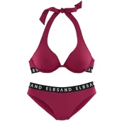 Elbsand Bikini svetlo siva/jagoda/črna