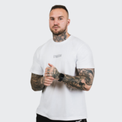 GYMBEAM Majica kratkih rukava FIT White XXXL