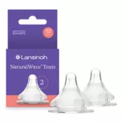 Lansinoh sisač s extra sporim protokom XS, 2 komada