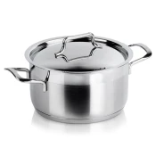 shumee ANETT jeklen lonec s pokrovom 18 cm, 2,3 l