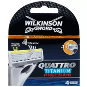 WILKINSON britvice Quattro Titanium Precision 4 kosi