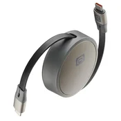 CellularLine Navijalni kabel USB-C-USB-C 5A, 100W, 1m, črn, (5000091240)