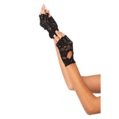 Lace Keyhole Gloves, black, O/S LEGAV07563