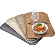 CAMBRO Century pladenj iz poliestra, dolžina: 370 mm, širina: 530 mm, svetli hrast (12 kos)
