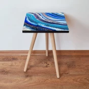 Hanah Home Klub sto Shp289, 35x42x35 cm, Plavi