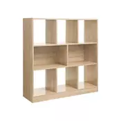 Songmics Knjižna omara 975x30x100 cm rjava