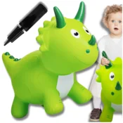 Otroški gumijasti pulover s pumpko, dinozaver