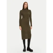 Brave Soul Džemper haljina LKD-230MURPHYB Kaki Regular Fit