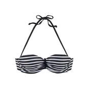 VENICE BEACH Bikini zgornji del, črna, bela