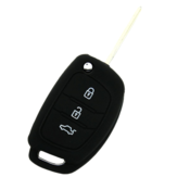 CAR 888 ACCESSORIES Silikonska navlaka za kljuceve Hyundai crna