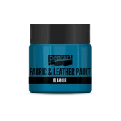 Pentart glamour barva za tekstil in usnje 50 ml - srebrno modra