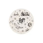 PartyDeco Papirnati krožniki - Harry Potter 23 cm 6 kosov