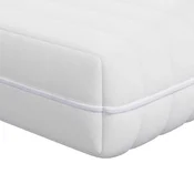 Vidaxl Vzmetnica Bela 60 x 120 cm Žepek vzmeti